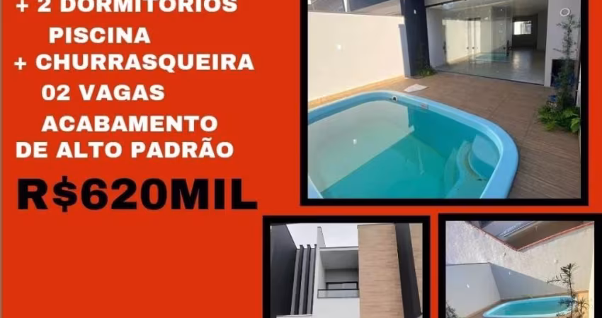 Lindo Germinado com piscina no Iririu