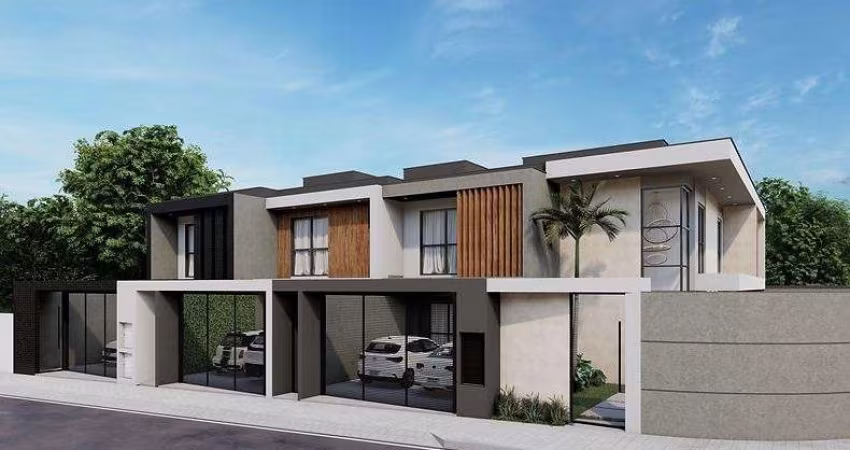 Casa Geminada para Venda em Joinville, Saguaçú, 3 dormitórios, 1 suíte, 3 banheiros, 2 vagas