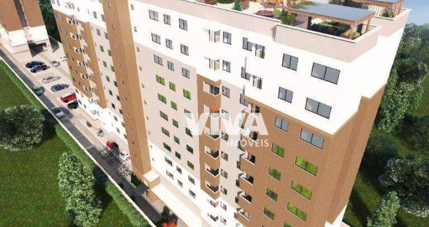 Apartamento com 2 dormitórios à venda, 47 m² por R$ 337.000 - Cordeiros - Itajaí/SC