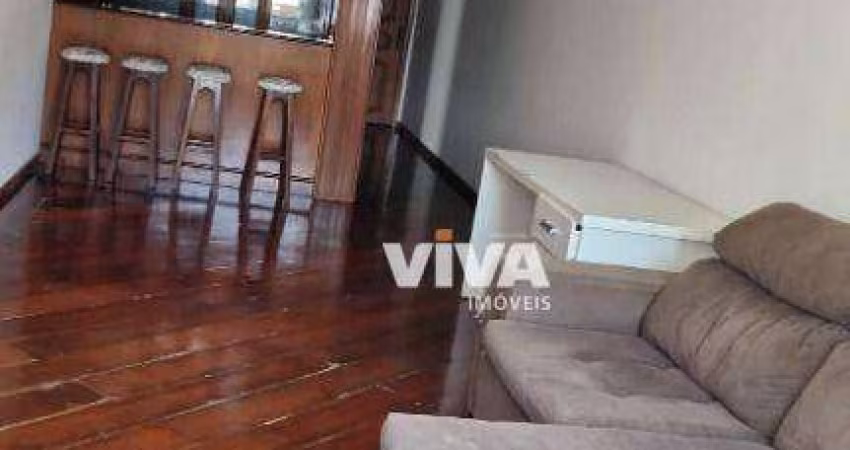 Apartamento com 2 dormitórios para alugar, 90 m² por R$ 3.778,00/mês - Centro - Itajaí/SC