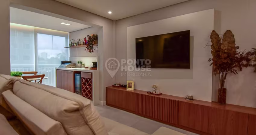 Apartamento mobiliado à venda São Judas de 3 dormitórios, 2 banheiros e 1 vaga