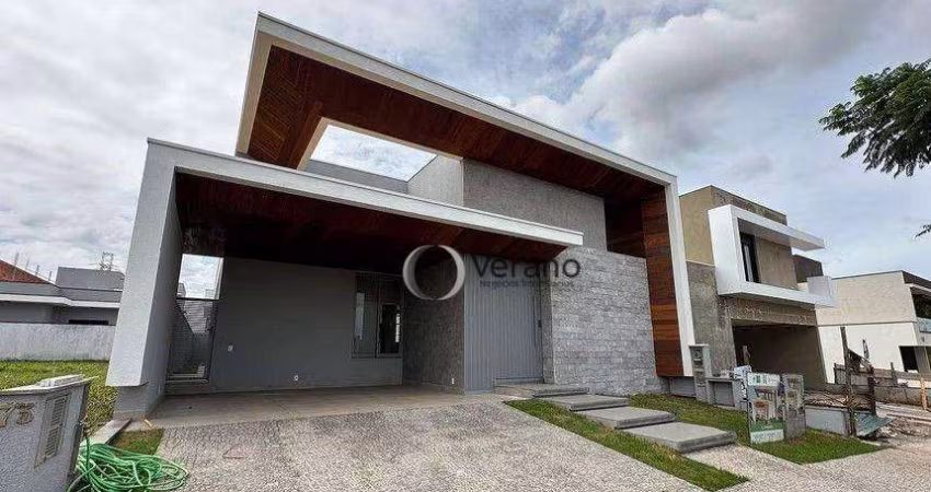 Casa com 4 dormitórios à venda, 211 m² por R$ 2.250.000,00 - Condomínio Residencial Santorini - Paulínia/SP
