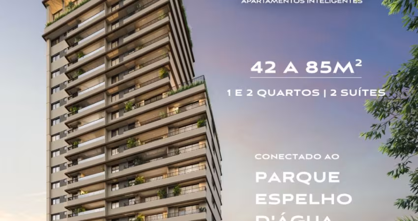 Apartamento com 1 a 2 quartos à venda - Novo no Parque Solar do Agreste, Rio Verde 