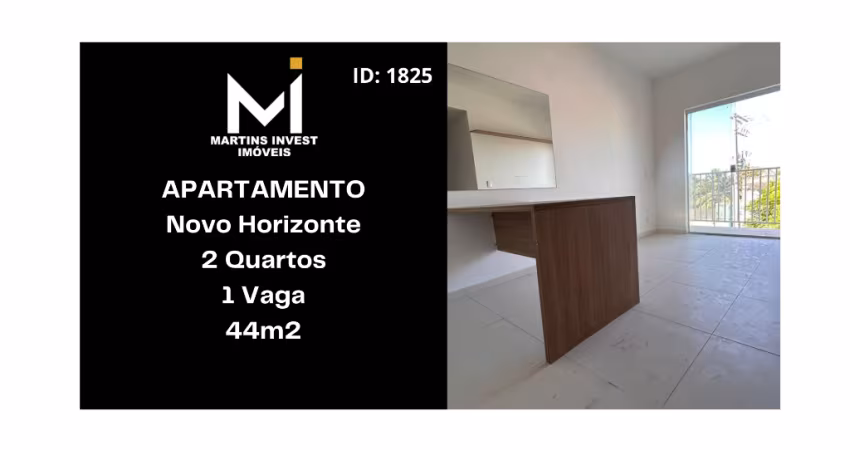 Apartamento em Novo Horizonte, 02 Quartos - 44m2