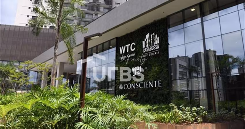 Sua empresa no coração de Goiânia: Sala comercial no WTC com 57,54m² e duas vagas de garagem!