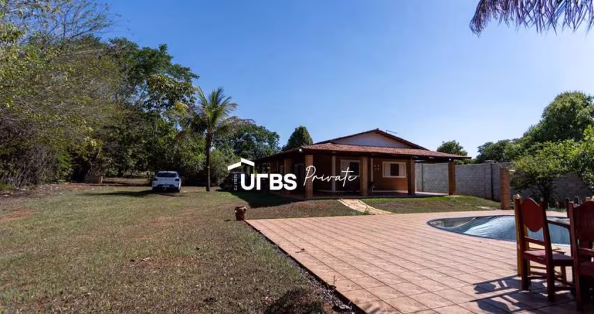 Estância Vargem Bonita - Chácara 3 quartos, sendo 1 suíte