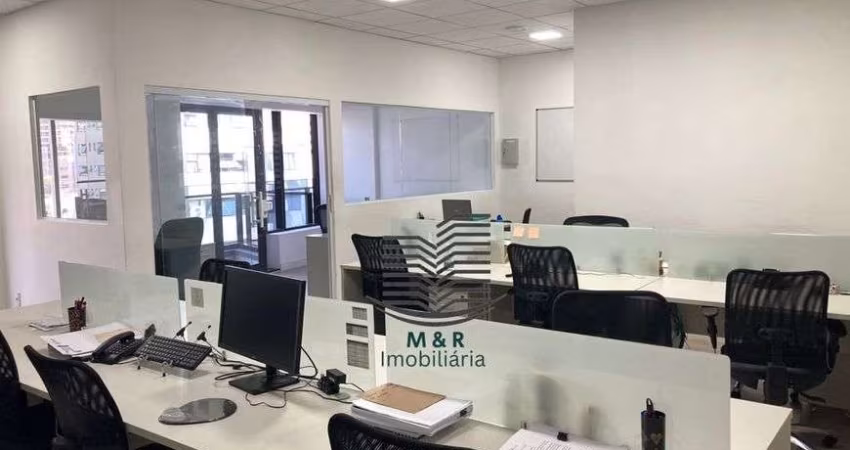 Sala comercial ,Escritório para venda tem 125 m²,3 vagas decorada Vila Mariana condomínio EZMARK.