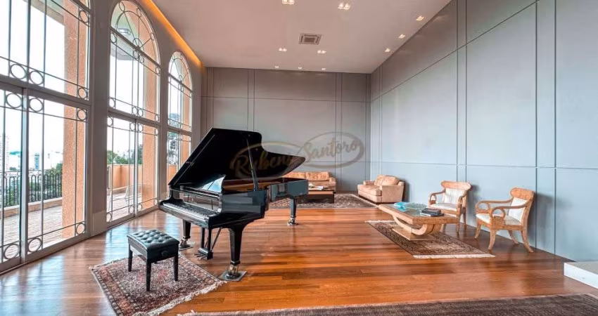 Luxuoso apartamento no condomínio Adolfo Carlos Lindenberg