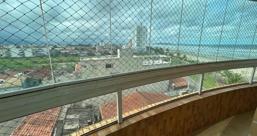 Apartamento Mobiliado com vista mar para Locação no Caiçara, Praia Grande/SP.