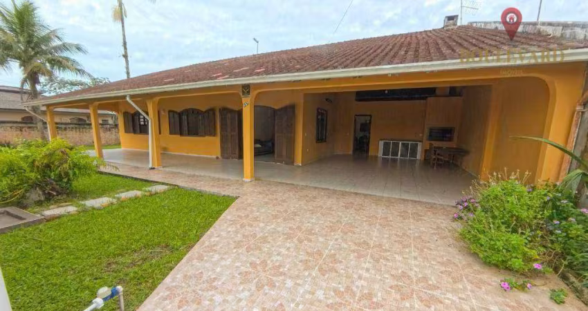 Casa térrea, lado mar, com 5 dormitórios à venda, 225 m² por R$ 650.000 - Praia de Leste - Pontal do Paraná/PR