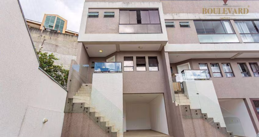 Sobrado em condomínio fechado com 3 dormitórios à venda, 138 m² por R$ 980.000 - Guabirotuba - Curitiba/PR