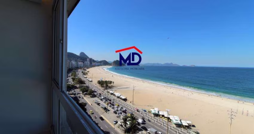 Av. Atlantica frontal, andar alto, 4 quartos, 2 vagas, totalmente reformado, 370 m2