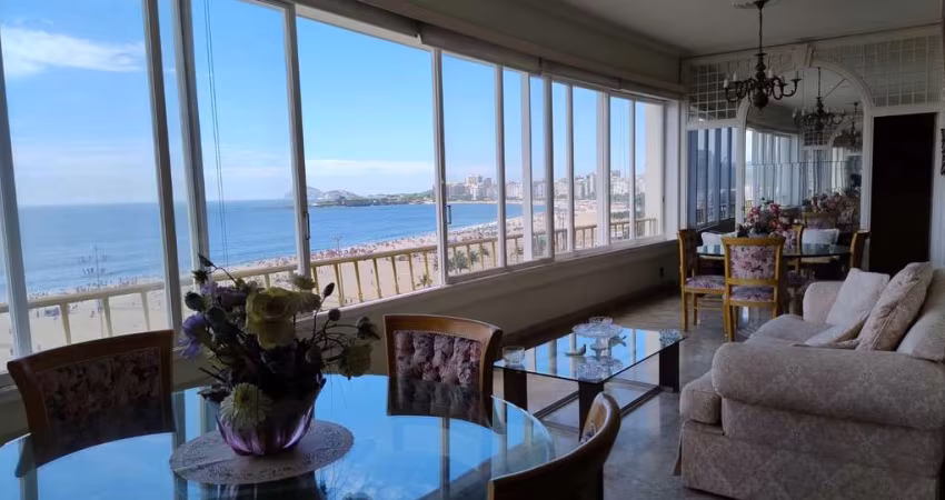 COPACABANA - Excelente apto frente Av Atlântica 353 m²