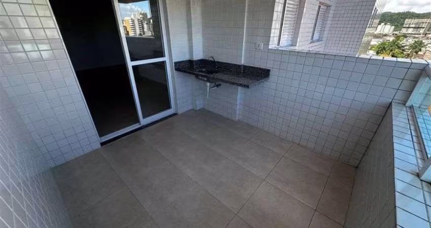 Apartamento  2 quartos 1 suite , sacada gourmet em Guilhermina - Praia Grande - SP