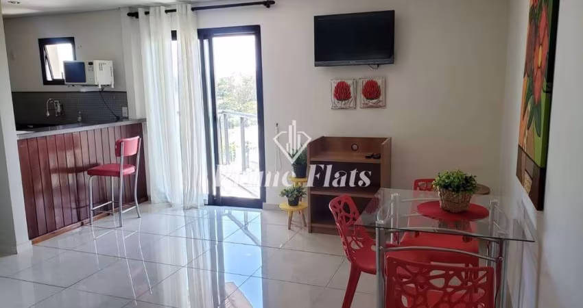 Flat disponível para locação no Space Valley Flat em São José dos Campos, com 48m², 1 dormitório e 1 vaga