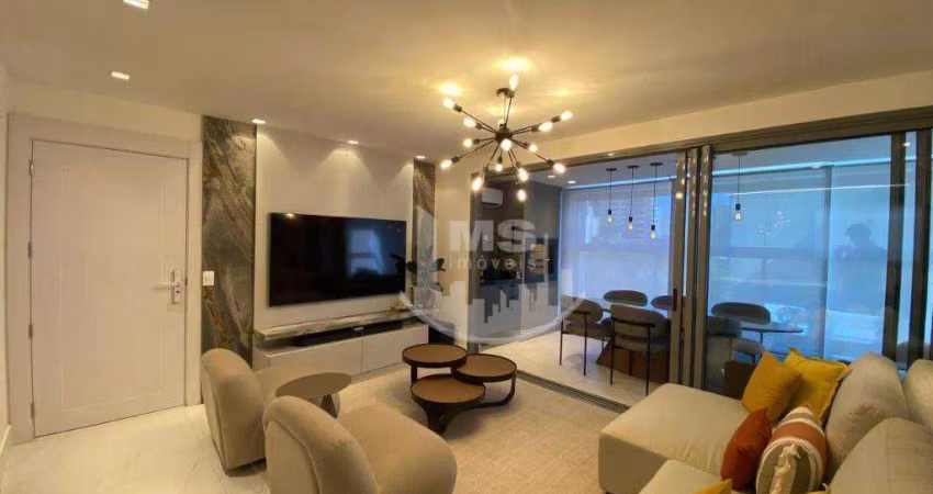 Apartamento com 3 dormitórios suítes à venda, 114 m² por R$ 2.700.000 - Cambuí - Campinas/SP