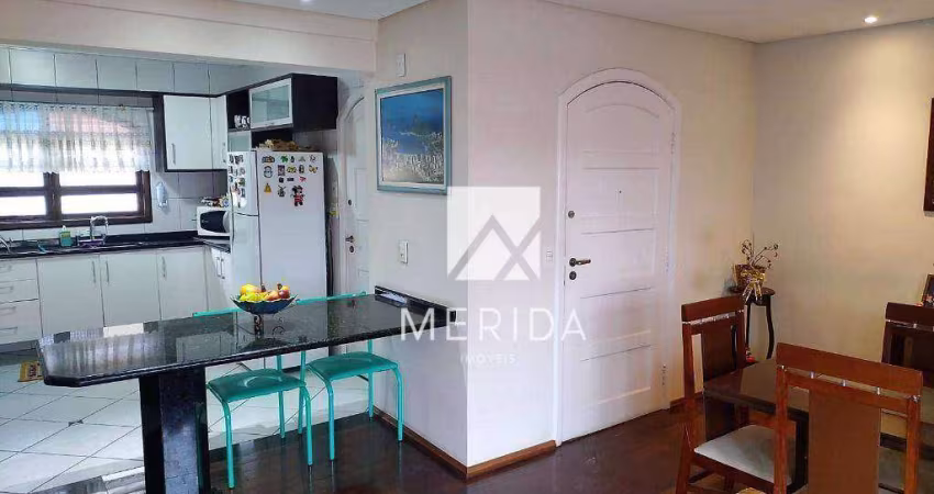 Apartamento com 3 dormitórios à venda, 110 m² por R$ 725.000,00 - Jardim - Santo André/SP