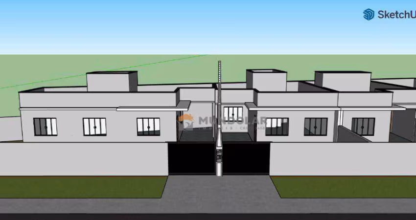 Casa com 2 dormitórios à venda, 56 m² por R$ 375.000 - Costeira - Araucária/PR