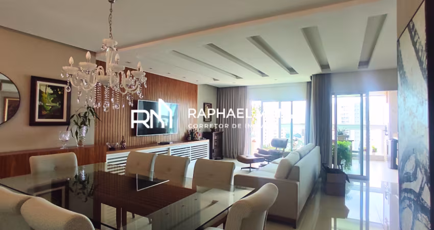 Apartamento Alto Padrão com 3 Suítes, Varanda Gourmet e Mobiliado – 160m²
