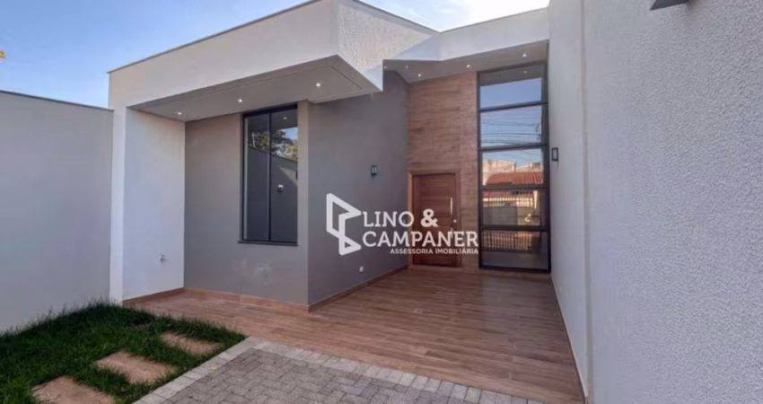 Casa com 3 dormitórios à venda, 137 m² por R$ 790.000,00 - Jardim Burle Marx - Londrina/PR