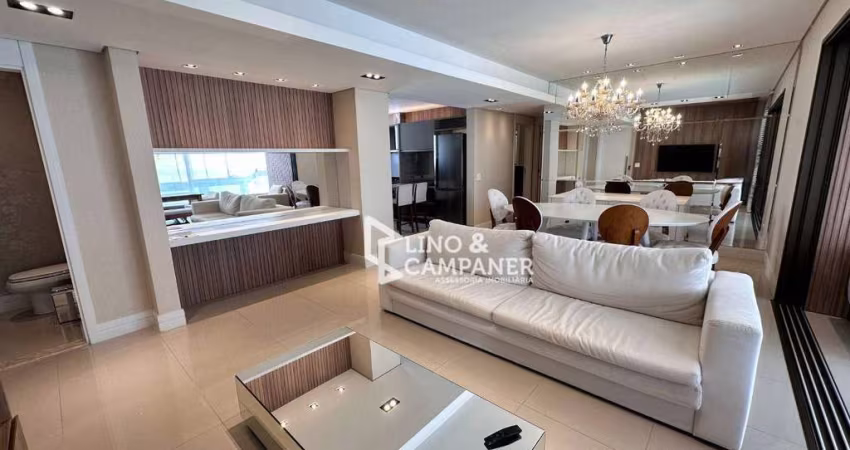 Apartamento com 3 dormitórios para alugar, 136 m² por R$ 8.450,00/mês - Gleba Fazenda Palhano - Londrina/PR