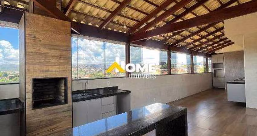 Cobertura à venda, 3 quartos, 1 suíte, 4 vagas, Tirol - Belo Horizonte/MG