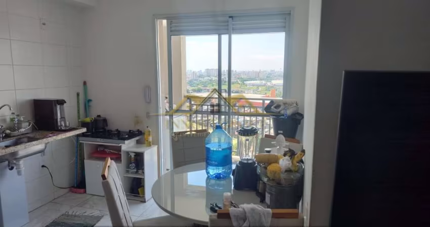 Apartamento para venda com 37m² e 2 quartos.