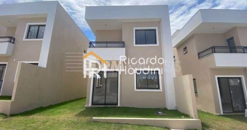 Casa em condomínio fechado com 4 quartos à venda na Rodovia BA-099 - Estrada do Côco, Abrantes, Camaçari