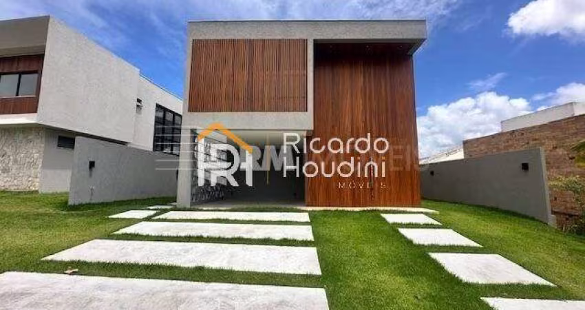Casa em condomínio fechado com 4 quartos à venda no Alphaville (Abrantes), Camaçari 