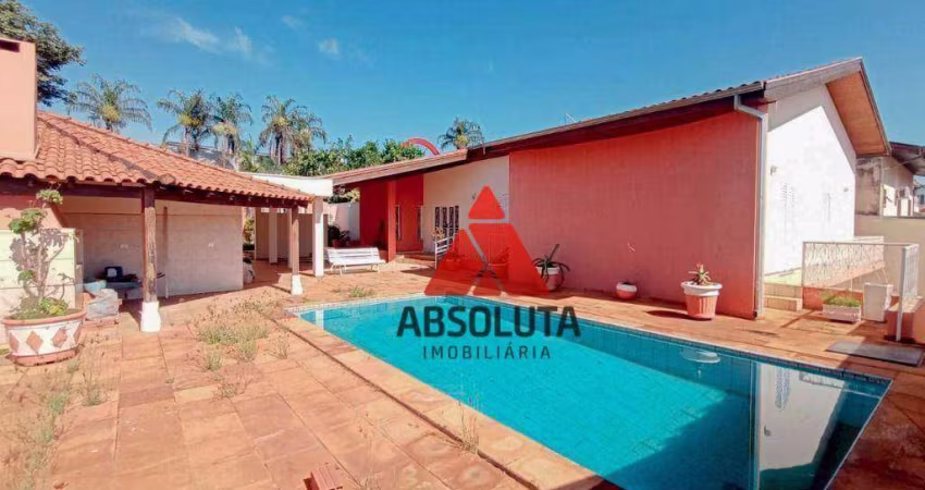 Casa com 4 dormitórios para alugar, 308 m² por R$ 6.000/mês - Vila Nossa Senhora de Fátima - Americana/SP