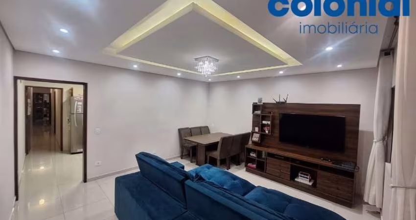 VENDA DE CASA TÉRREA COM 3 DORMITÓRIOS SENDO 1 SUÍTE, MOBILIADA, COM 2 VAGAS COBERTAS, COM ÁREA DE CHURRASQUEIRA.JARDIM CAÇULA, JUNDIAÍ.