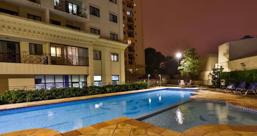 Flat disponível para venda no Quality Suítes Long Stay Vila Olímpia, com 54m², 2 dormitórios e 1 vaga