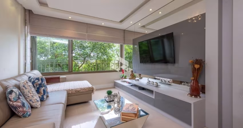 Apartamento com três quartos uma suíte e vista, com infra completa