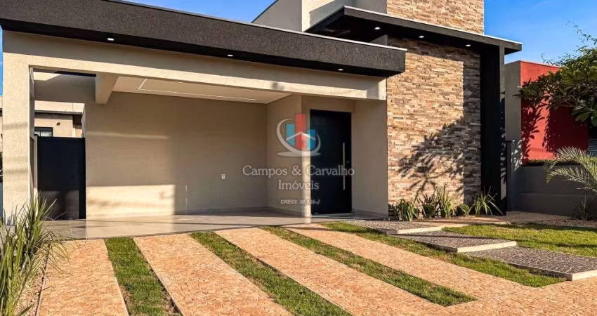 Casa térrea à venda no Portal da Mata em Ribeirão Preto – 3 suítes, piscina aquecida e muito verde ao redor!