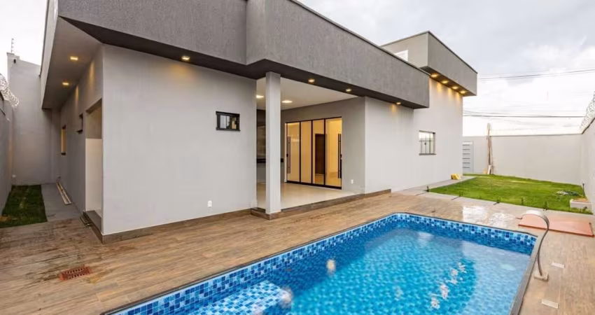 Casa térrea de 194 m² com 3 quartos sendo 1 suíte a venda no Setor Veiga Jardim.