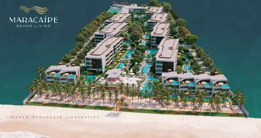 Flat com 1 quarto à venda no Maracaipe, Ipojuca 