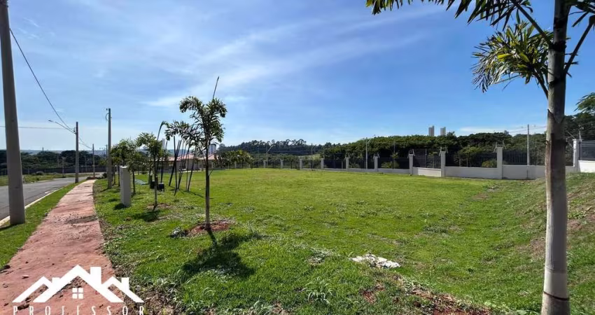 Terreno de Esquina no Condomínio Terras de São Bento 3 em Limeira-SP (WE)