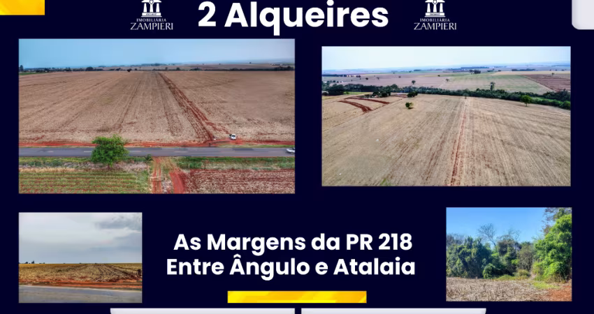 Dois Alqueires as margens da PR 218, próximo ao Ângulo sentido Atalaia