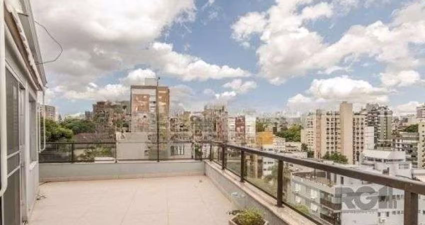 Cobertura no Moinhos de Vento de 3 dormitórios e 2 vagas
