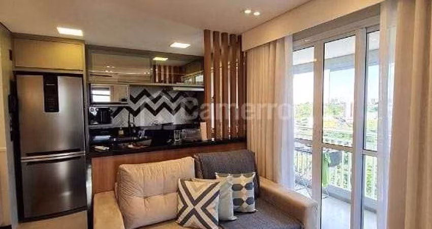 Apartamento com 2 dormitórios à venda, 52 m² por R$ 415.000,00 - Catharina Zanaga - Americana/SP