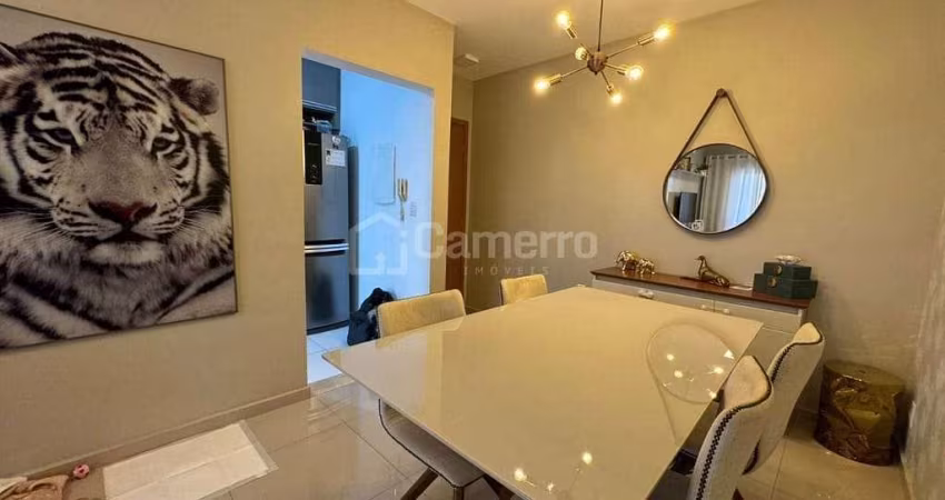 Apartamento com 2 dormitórios, sendo 1 suíte,  à venda, 70 m² por R$ 430.000 - Jardim Turmalinas -