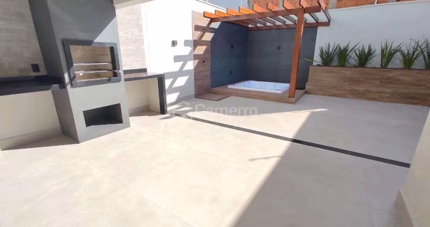 Casa com 3 dormitórios, uma suite com closet à venda, 200 m² por R$ 1.260.000 - Jardim Amélia - Ame