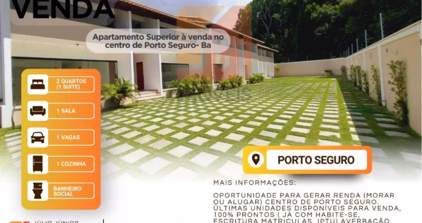 Apartamento Superior à venda no centro de Porto Seguro- Ba