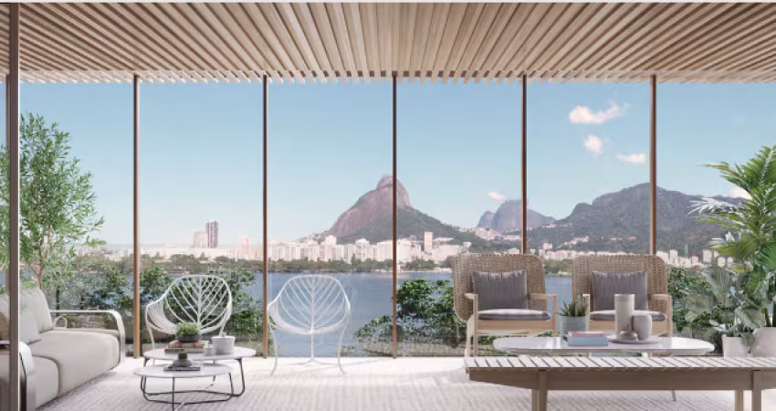 Apartamento Exclusivo de Frente para a Lagoa Rodrigo de Freitas – Pronto para Morar