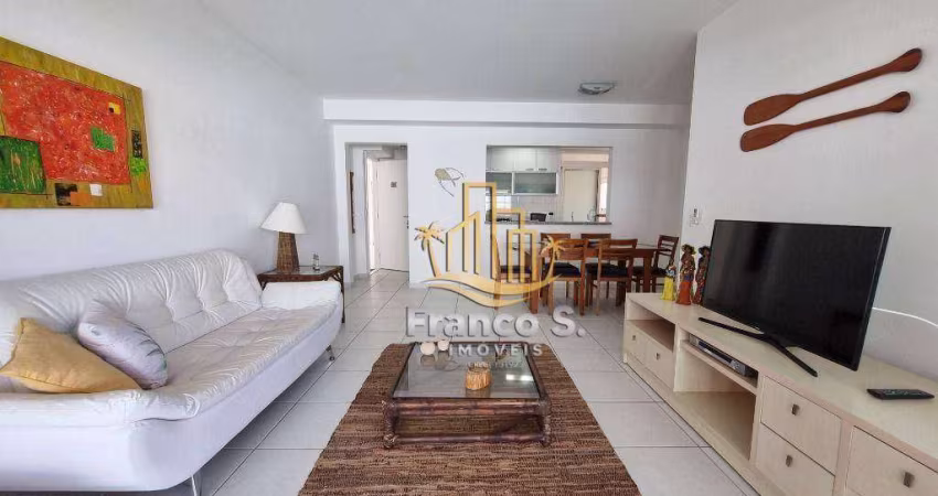 Apartamento com 3 dormitórios para alugar, 124 m² por R$ 12.000,00/mês - Riviera - Módulo 7 - Bertioga/SP