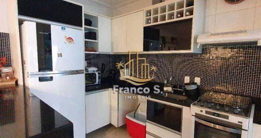Apartamento com 3 dormitórios para alugar, 109 m² por R$ 2.500/dia - Riviera - Módulo 7 - Bertioga/SP