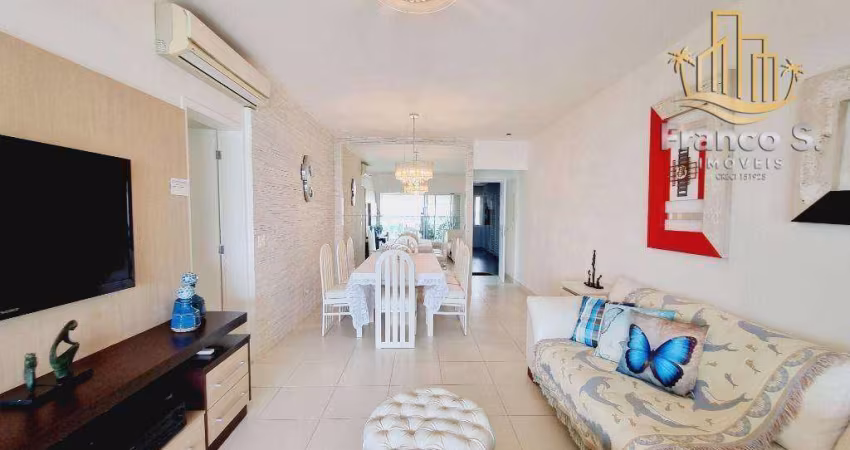 Apartamento com 3 dormitórios para alugar, 128 m² por R$ 3.200/dia - Riviera - Módulo 8 - Bertioga/SP