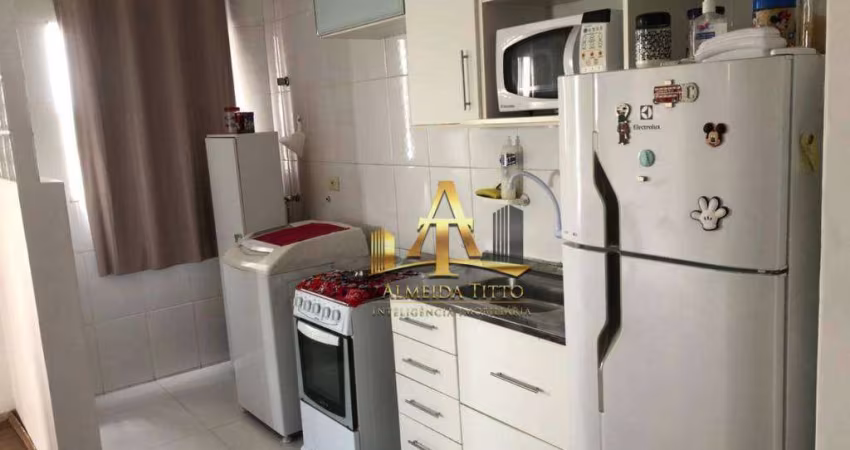 Apartamento com 2 dormitórios à venda, 51 m² por R$ 257.000,00 - Jardim dos Ipês - Cotia/SP