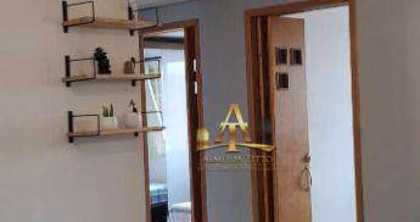 Apartamento com 2 dormitórios à venda, 48 m² - Vila Silviânia - Carapicuíba/SP