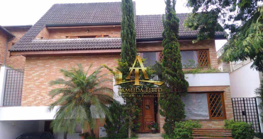 Casa com 4 dormitórios, sendo 3 suítes  -  à venda - 372 m²- Alphaville 10 - Santana de Parnaíba -São Paulo